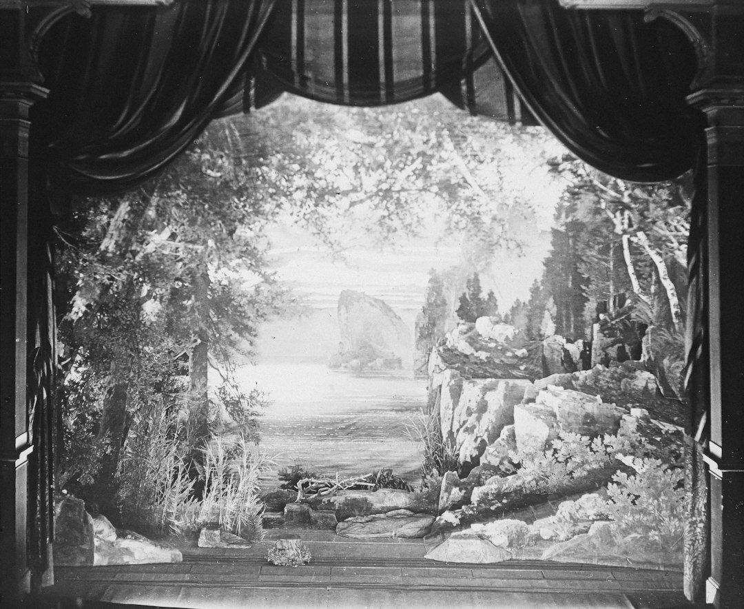 old uruguayan theater stage