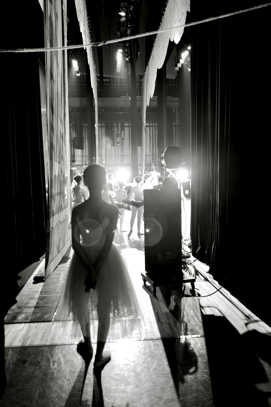Uruguayan actor being interviewed backstage